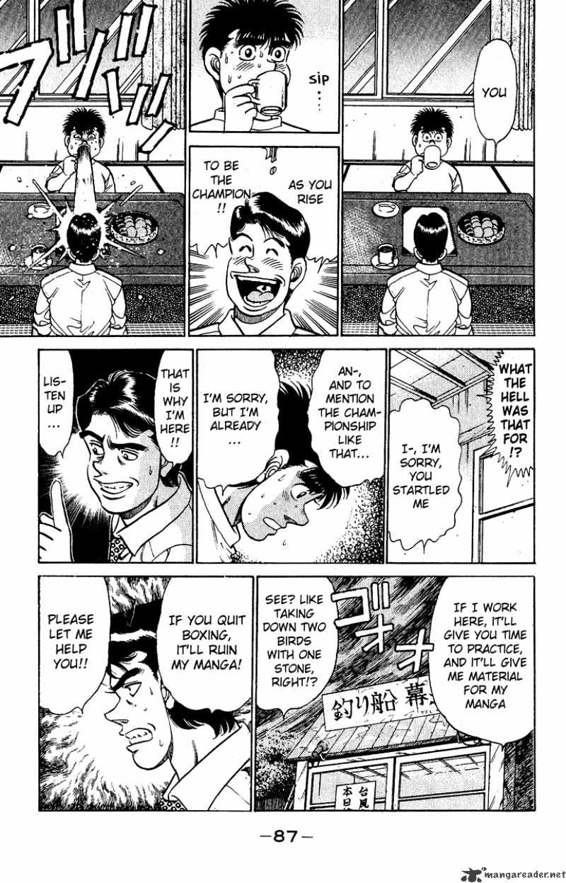 Hajime no Ippo: Fighting Spirit, Chapter 137 image 05